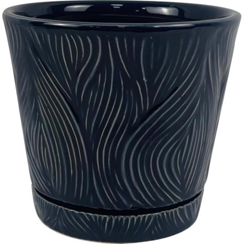 Border Concepts Ceramic Delica Loom Planter - 6" to 8"