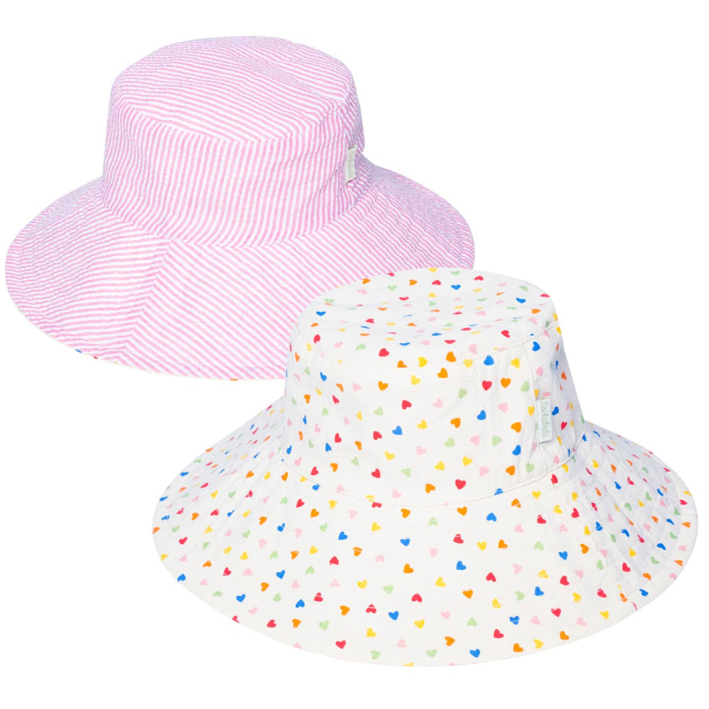 Rockahula Kids Rainbow Hearts Reversible Bucket Hat