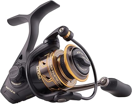 PENN Battle III Spinning Reel Black Gold