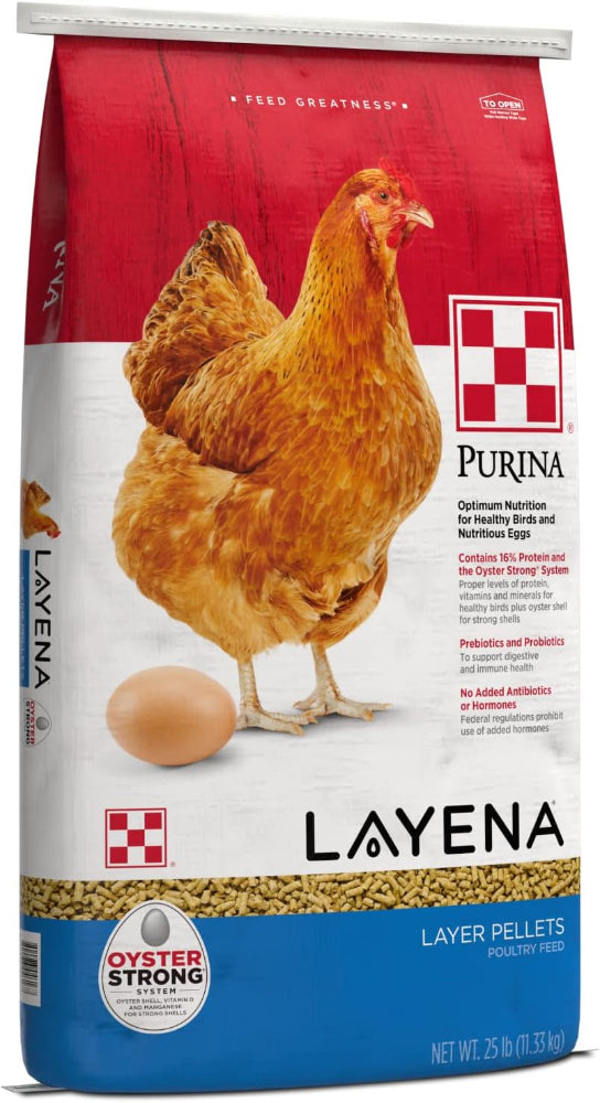 Purina Layena Laying Hen Feed - 10, 25, & 50 lb.