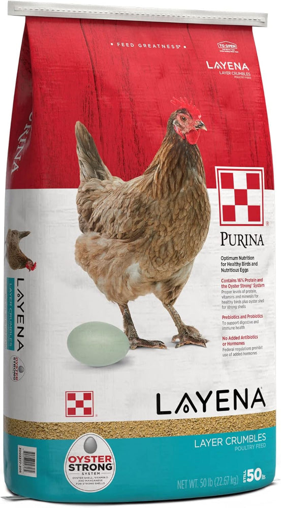 Purina Layena Laying Hen Feed - 10, 25, & 50 lb.