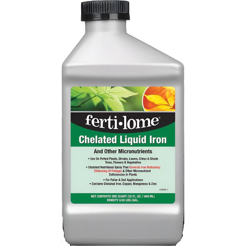 chelated iron for indoor plants Ferti-lome Chelated Liquid Iron All-Purpose Plant Food