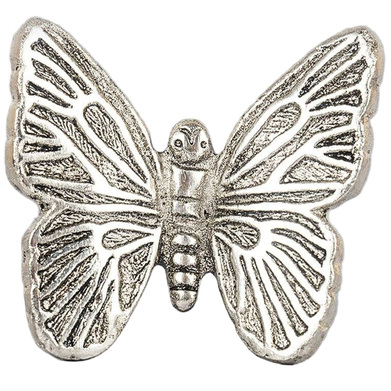 Knobco Pewter Butterfly-Shaped Knob - 2"