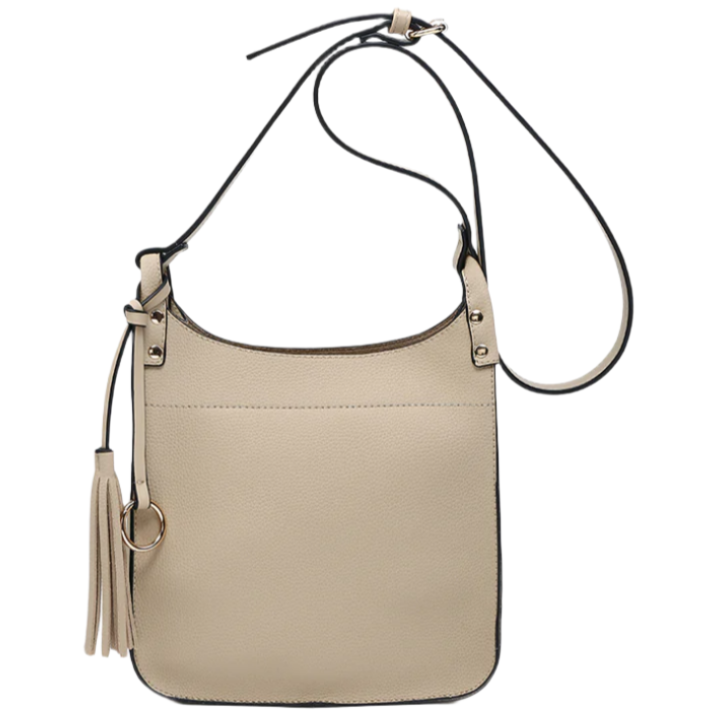 Jen & Co. Lucinda Square Tassel Vegan Leather Crossbody Bag
