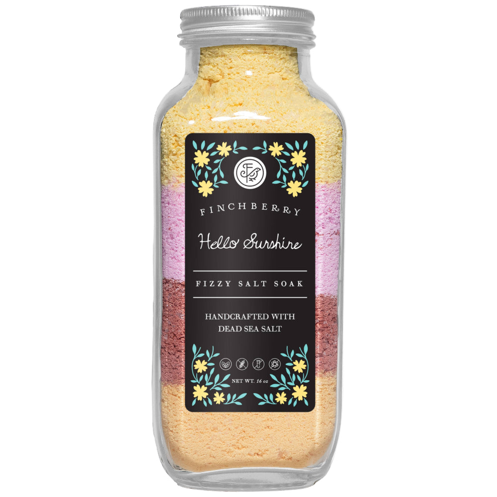 Finchberry Fizzy Salt Soak - 16 oz.