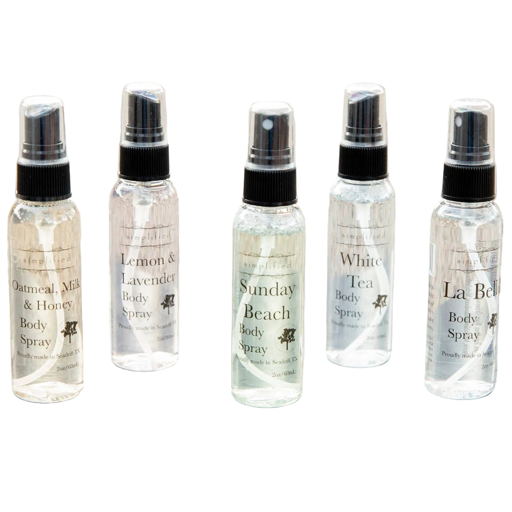 Simplified Soap Alcohol-Free Scented Body Spray - 2 oz.