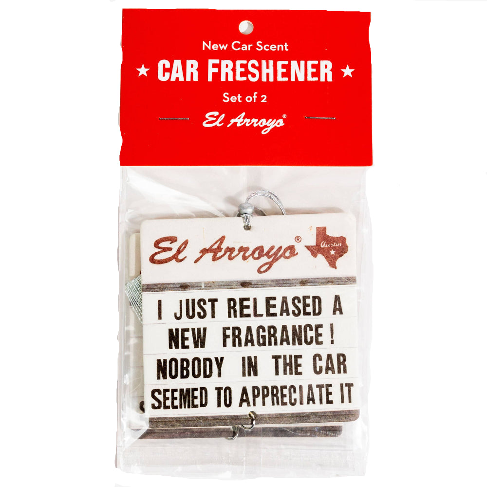 El Arroyo "New Car" Scented Air Fresheners - 2 pc.