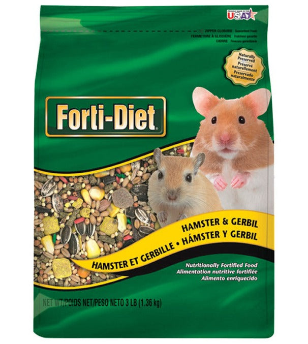 Forti Diet Natural Pellets Gerbil Hamster Food 3 Lb forti-diet-natural-pellets-gerbil-hamster-food-3-lb