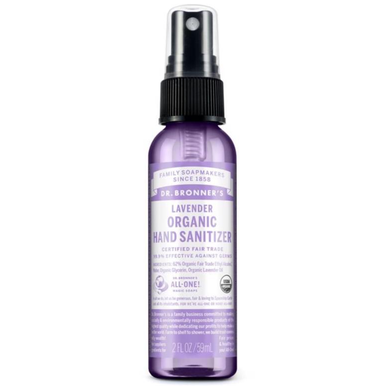 Dr. Bronner's Organic Hand Sanitizer Spray - 2 oz.