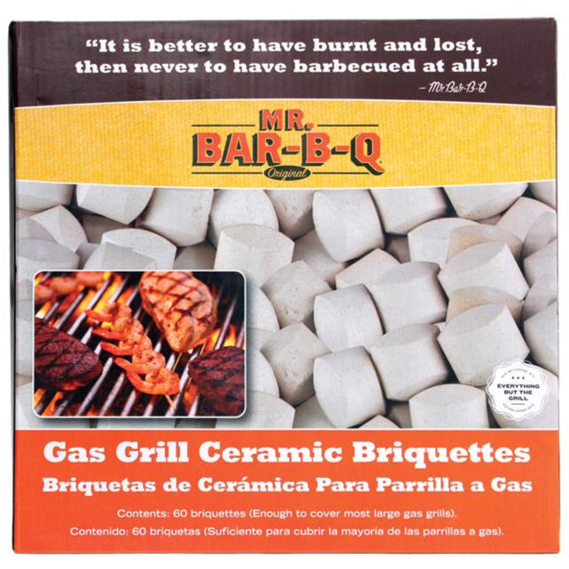 Mr. Bar-B-Q Ceramic Grill Briquettes - 7 lb.