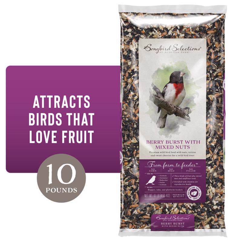 Berry Burst With Mixed Nuts Bird Seed - 10 lbs.