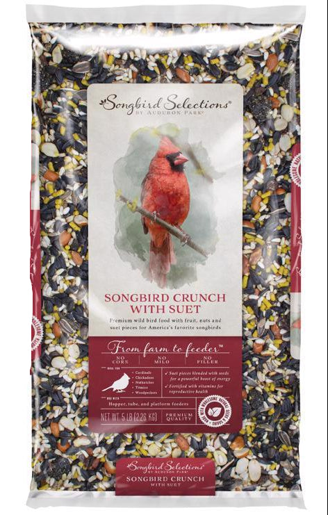 Songbird Selections Crunch Wild Bird Food - 5 lb. & 10 lb.