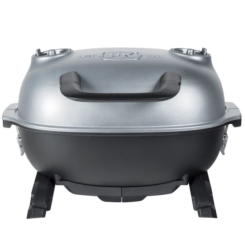 PKGO Camp & Tailgate Grilling System, 17" - Silver