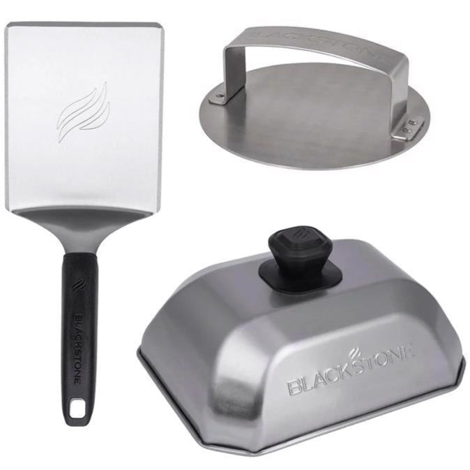 Blackstone Stainless Steel Burger Grilling Kit - 3 pc.