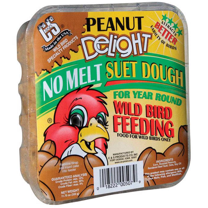 C&S Peanut Delight Suet - 11.75 oz.