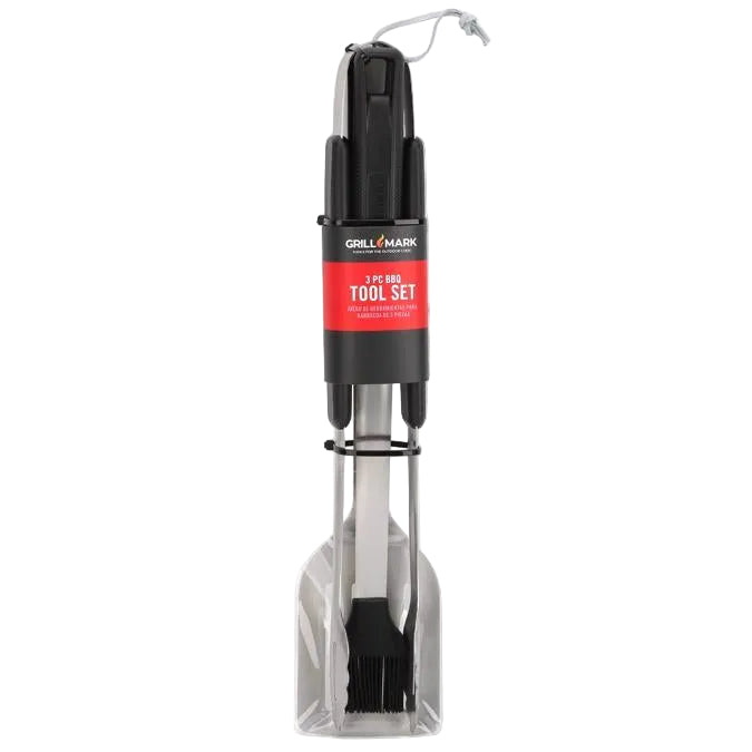 Grill Mark Stainless Steel Grilling Tool Set - 3 pc.