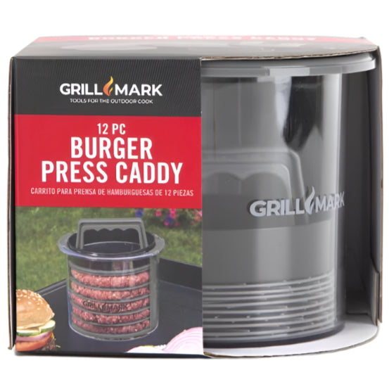 Grill Mark Burger Press & Caddy