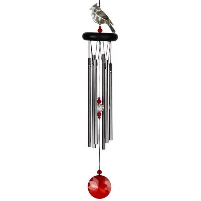 Woodstock Signature Collection Red Cardinal Windchime - 18"
