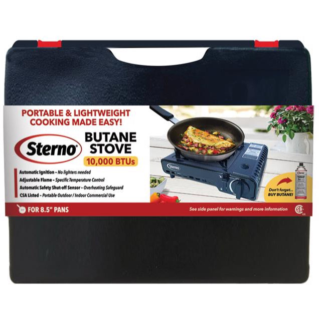 Sterno Portable 10,000 BTU Butane Camping Stove