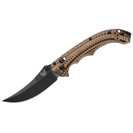 Benchmade Mini-Bedlam S90V Stainless Steel Folding Knife - 3.45"