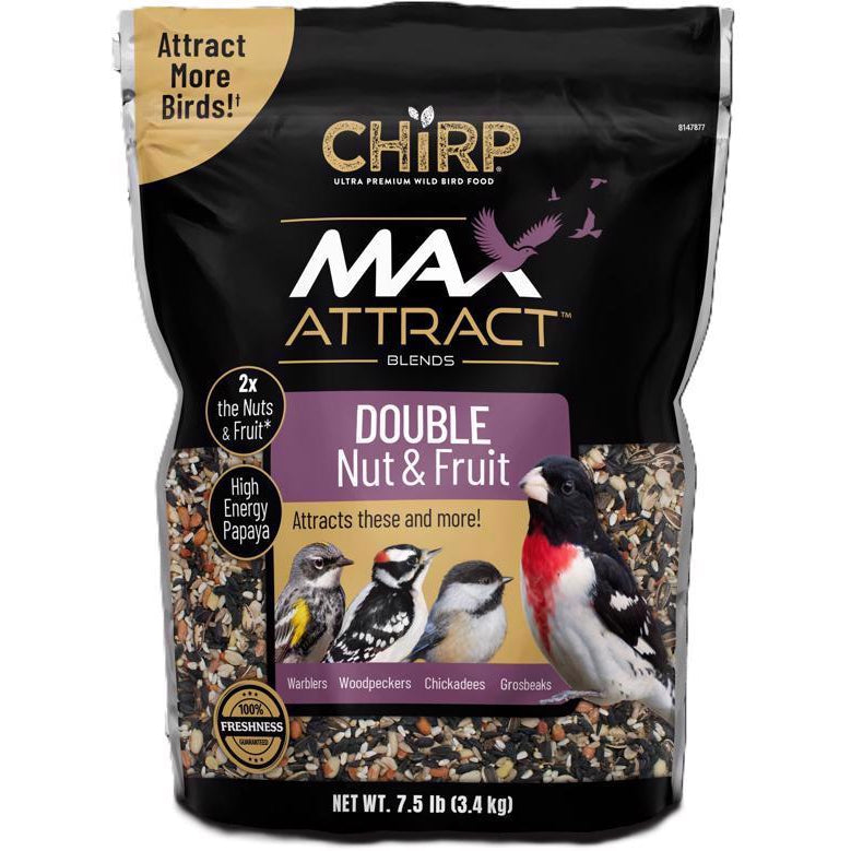Chirp MAX Attract Wild Bird Seed Blends - 7 lb. & 8 lb.