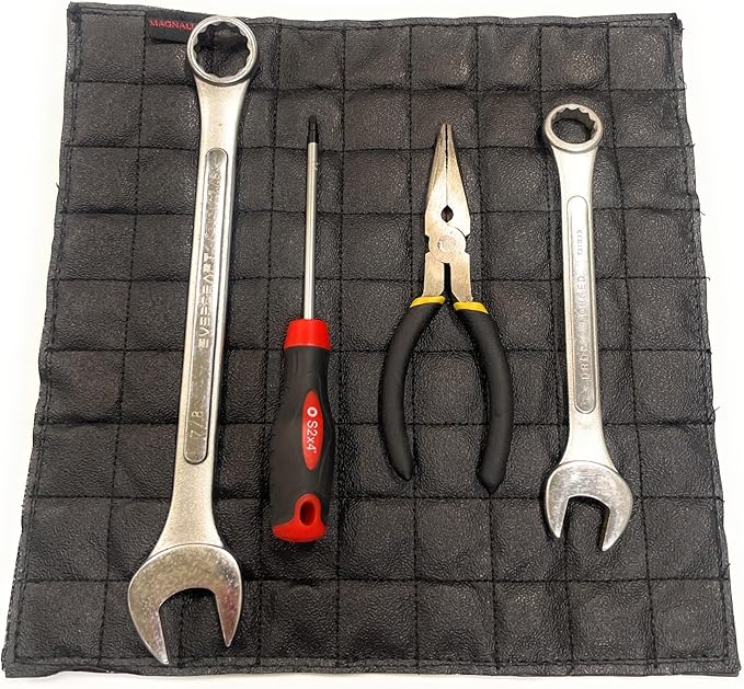 Magnalure Double-Sided Magnetic Tool Pad - 12" x 12"