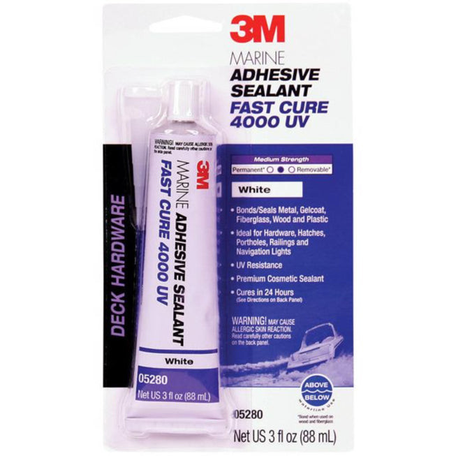 3M Fast Cure Marine Adhesive Sealant 4000UV - 3 oz.