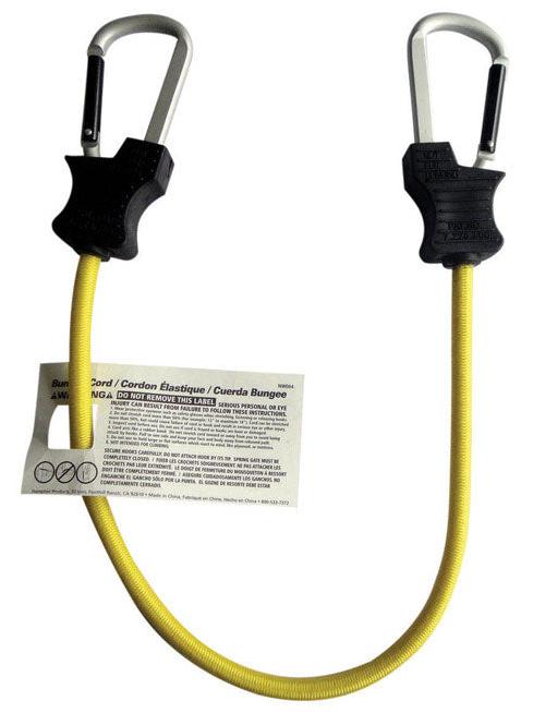 Keeper Braided Bungee Cords - Carabiner Clip