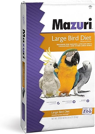 Mazuri Nutritionally Complete Large Bird Food - 25 Lb.
