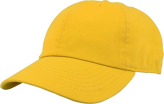 Gelante Adjustable Cotton Baseball Cap (Blank)