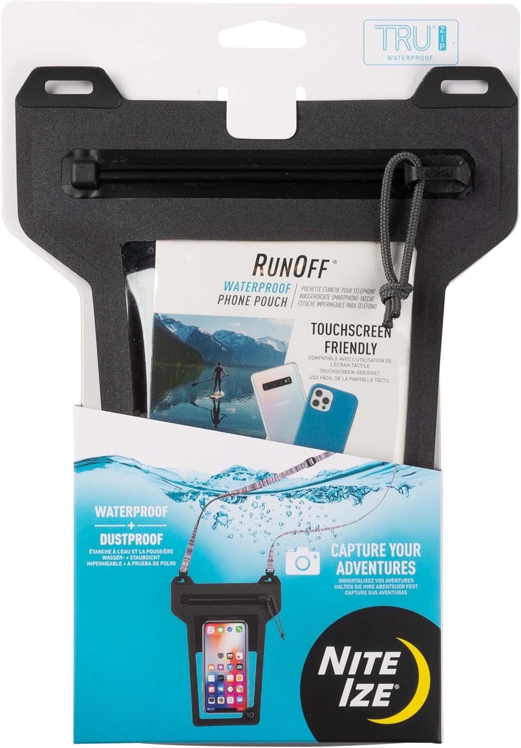 Nite Ize RunOff Waterproof Phone Pouch Lanyard