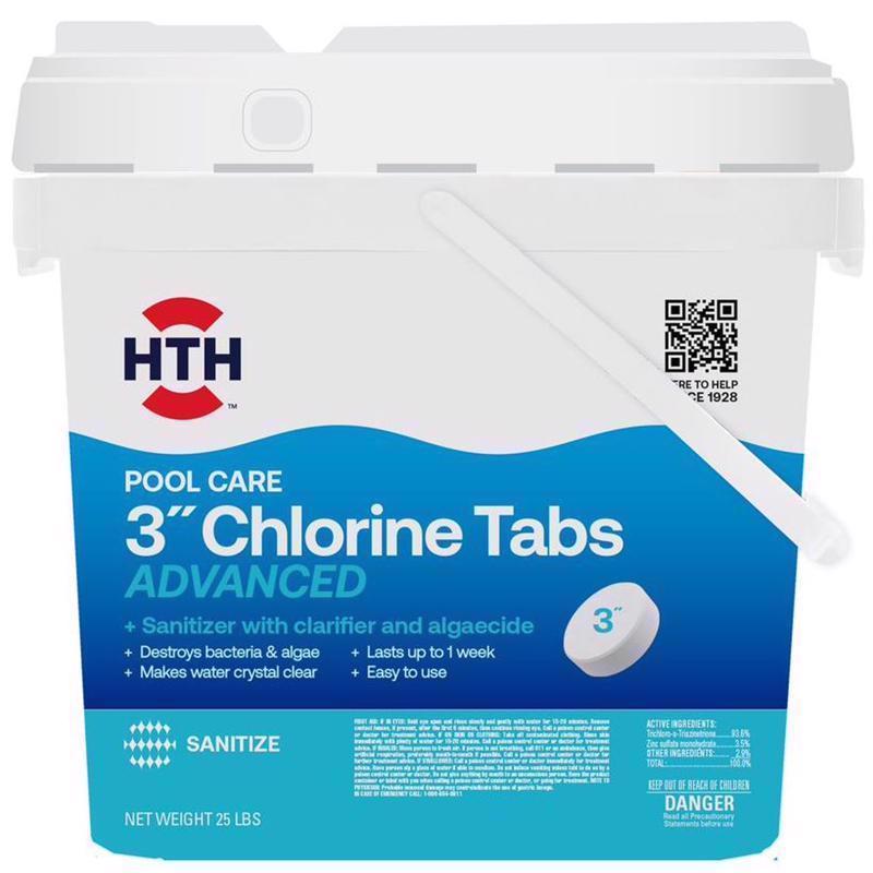 HTH 3" Chlorine Tablets (Advanced)