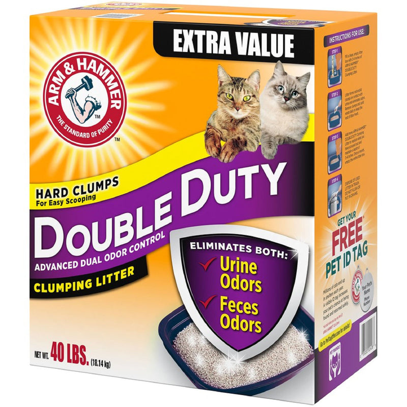 Arm & Hammer Double Duty Cat Litter - 40 lb.