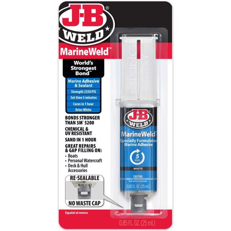 J-B Weld MarineWeld Epoxy Syringe - 0.85 oz.