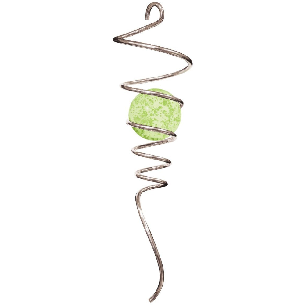 Spinfinity Stainless Steel Spiral Crystal Tail Hangers - 9"