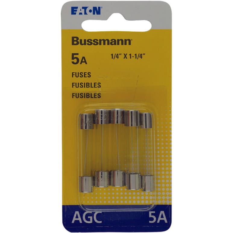 Bussmann AGC Glass Tube Fuses