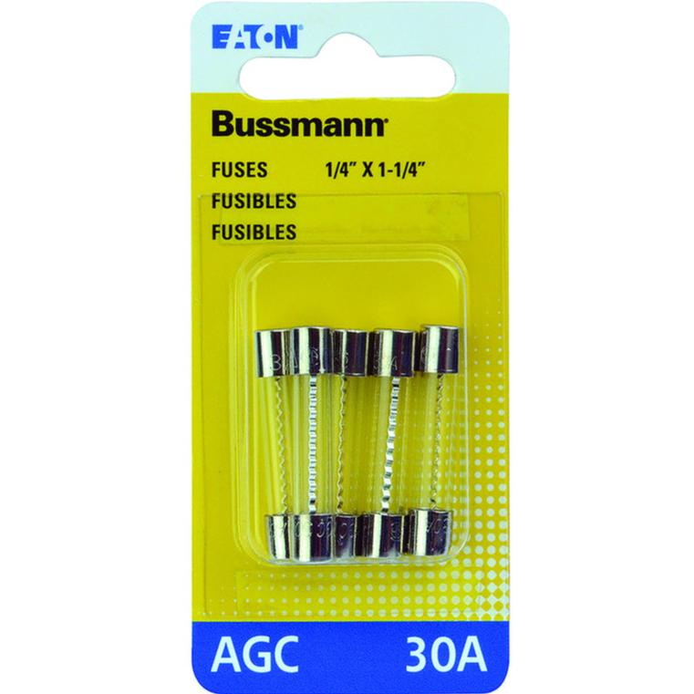Bussmann AGC Glass Tube Fuses
