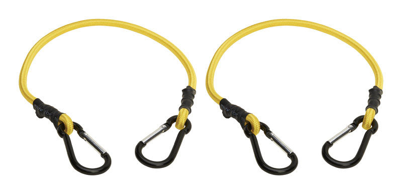 Keeper Braided Bungee Cords - Carabiner Clip