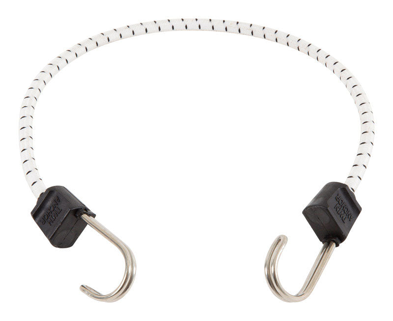 Keeper Braided Bungee Cords - Marine Twin Anchor Hook