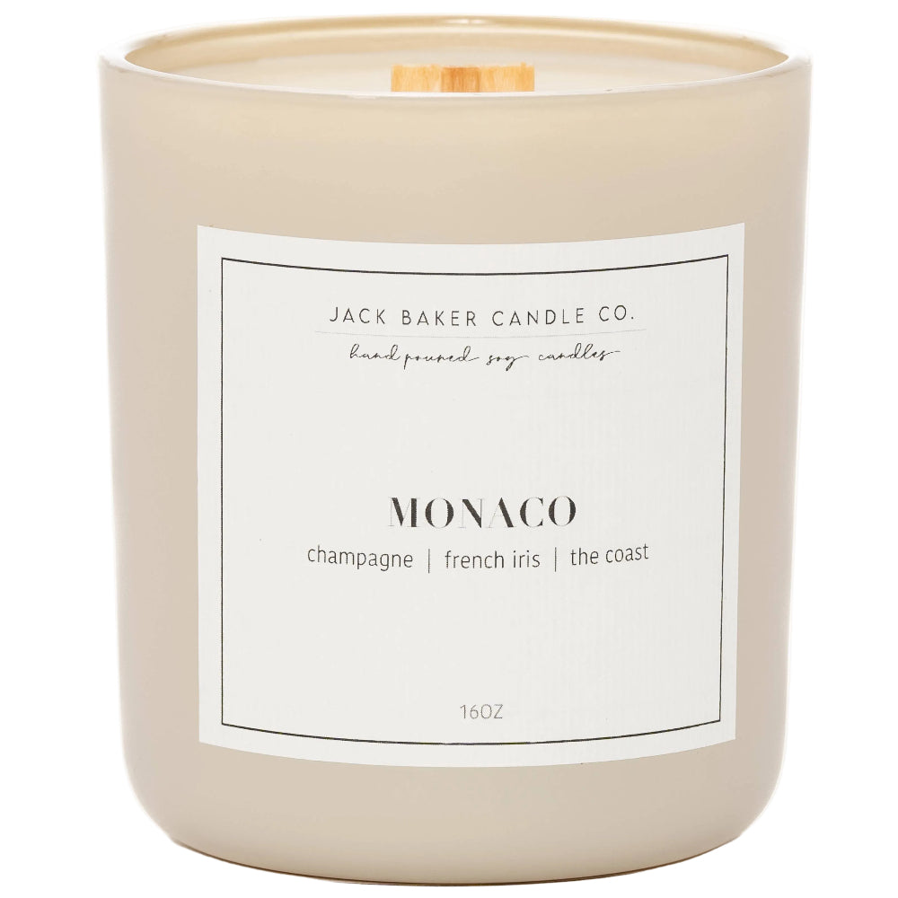 Jack Baker Handcrafted Soy Wax Candles - 12 oz. & 16 oz.