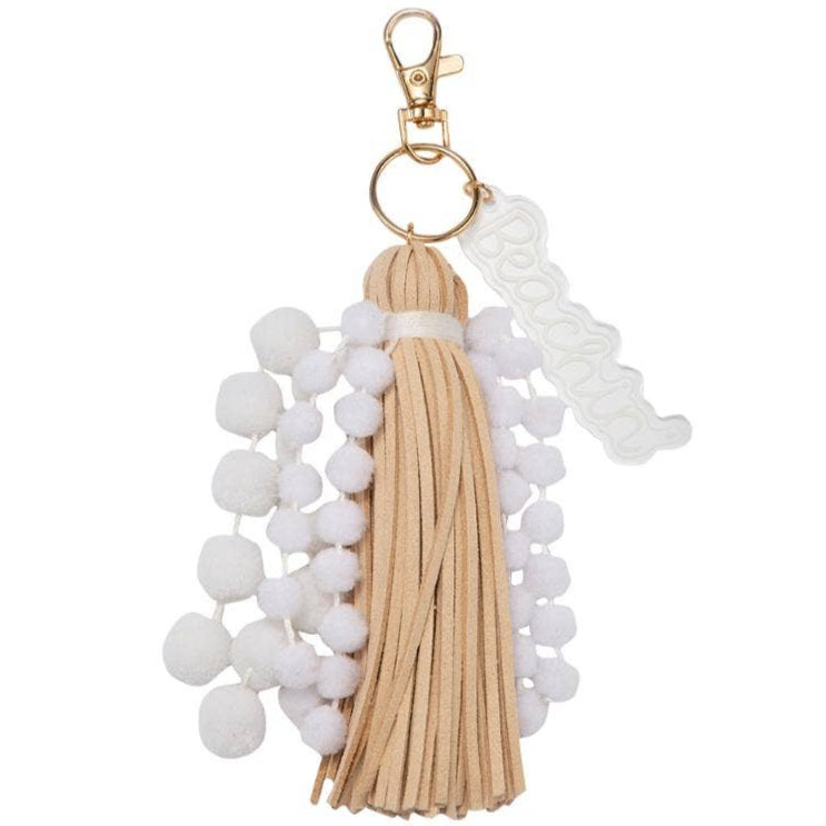 Jane Marie Pom Pom & Tassel Keychains - 5.5"