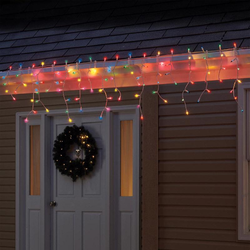 Celebrations Icicle Christmas String Lights - 6' (100 Lights)