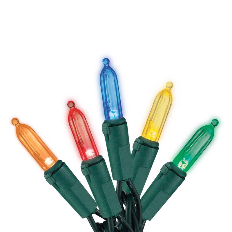 Celebrations Gold LED Mini String Christmas Lights - 33' (100 Lights)