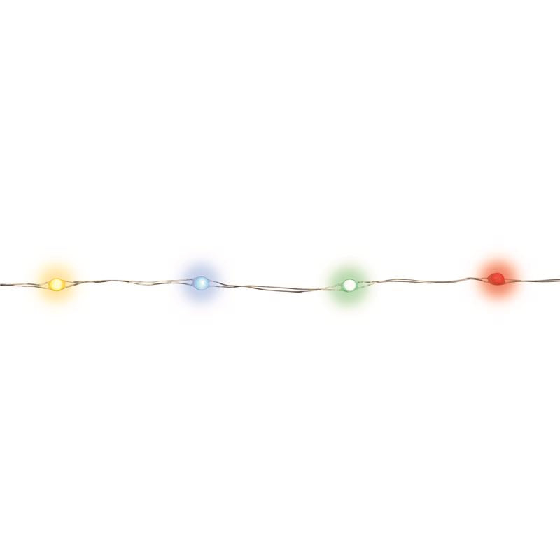 Celebrations Micro LED Christmas Lights - 16.5'