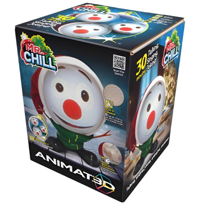 Mr. Chill Animated Snowman Decoration