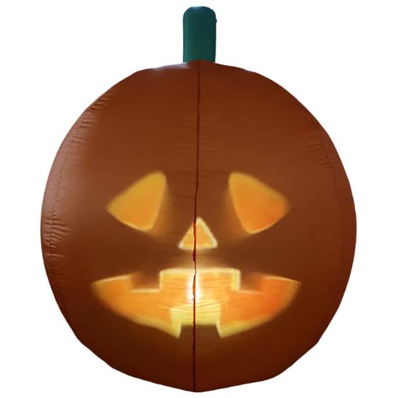 5' Inflatable Jabberin' Jack Projector Light & Sound Yard Decoration