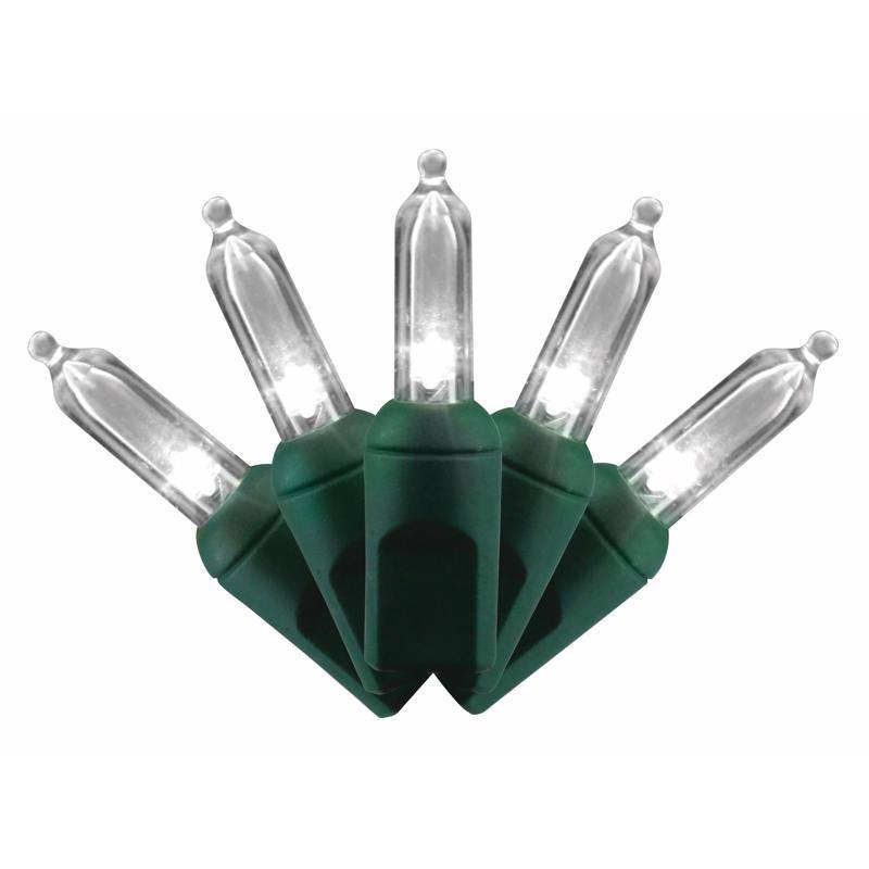 Celebrations Platinum LED T5 Mini Christmas Lights - 24.5' (50 Lights)