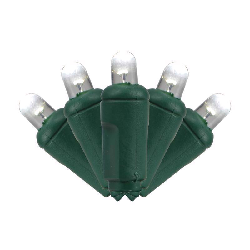 Celebrations Platinum LED Grand Mini Christmas Lights - 24.5' (50 Lights)