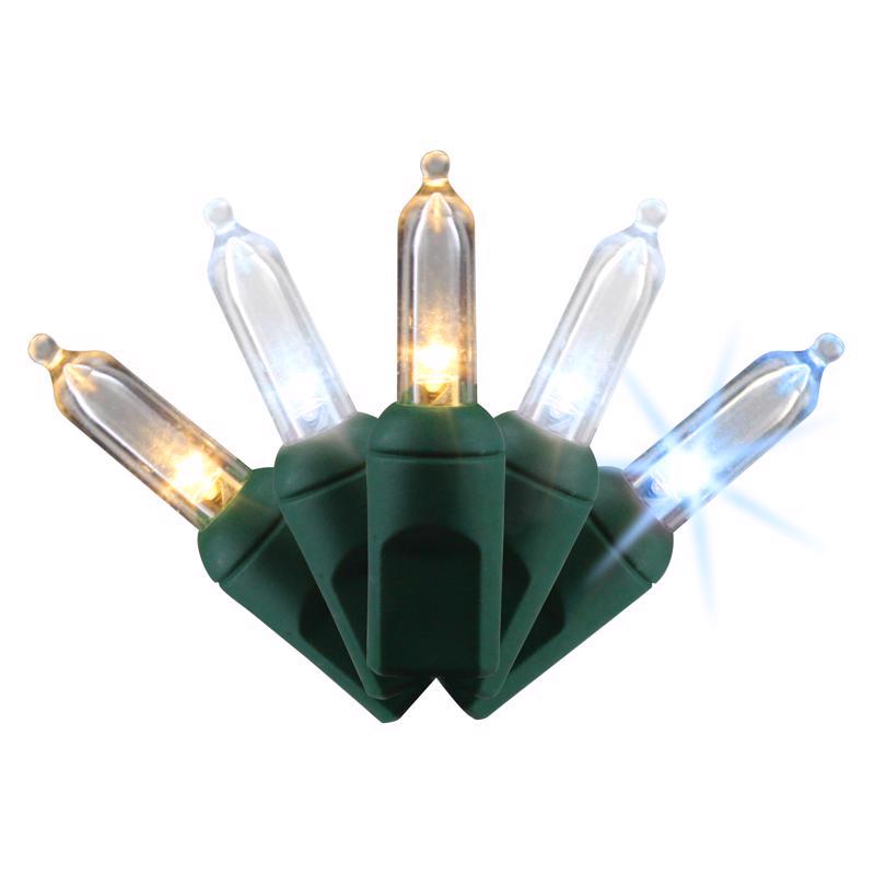 Celebrations Platinum LED T5 Mini Christmas Lights - 24.5' (50 Lights)
