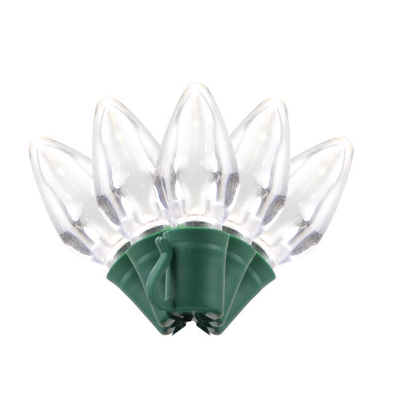 Celebrations Platinum LED C7 Christmas Lights - 24.5' (50 Lights)